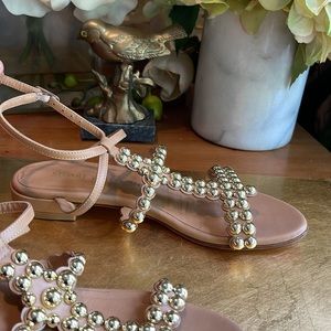 Stuart Weitzman Tini T-Strap Sandals